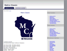 Tablet Screenshot of metroclassicwi.org
